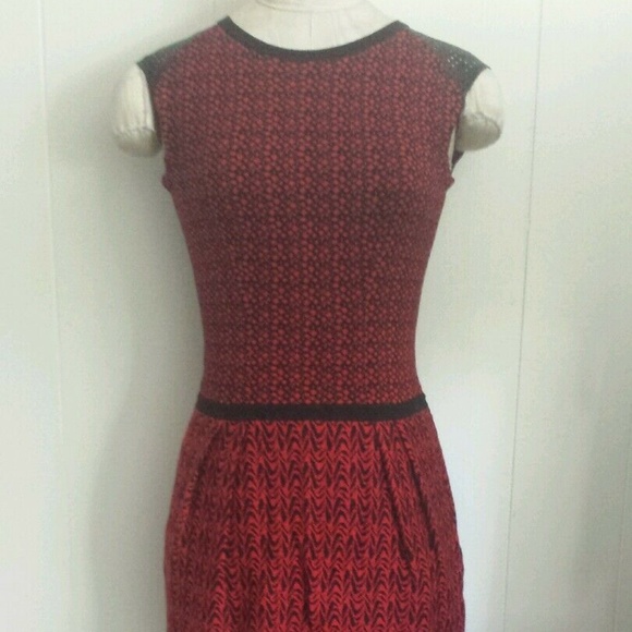 NWT WOMEN NANETTE LEPORE Composition Dress - Picture 3 of 6